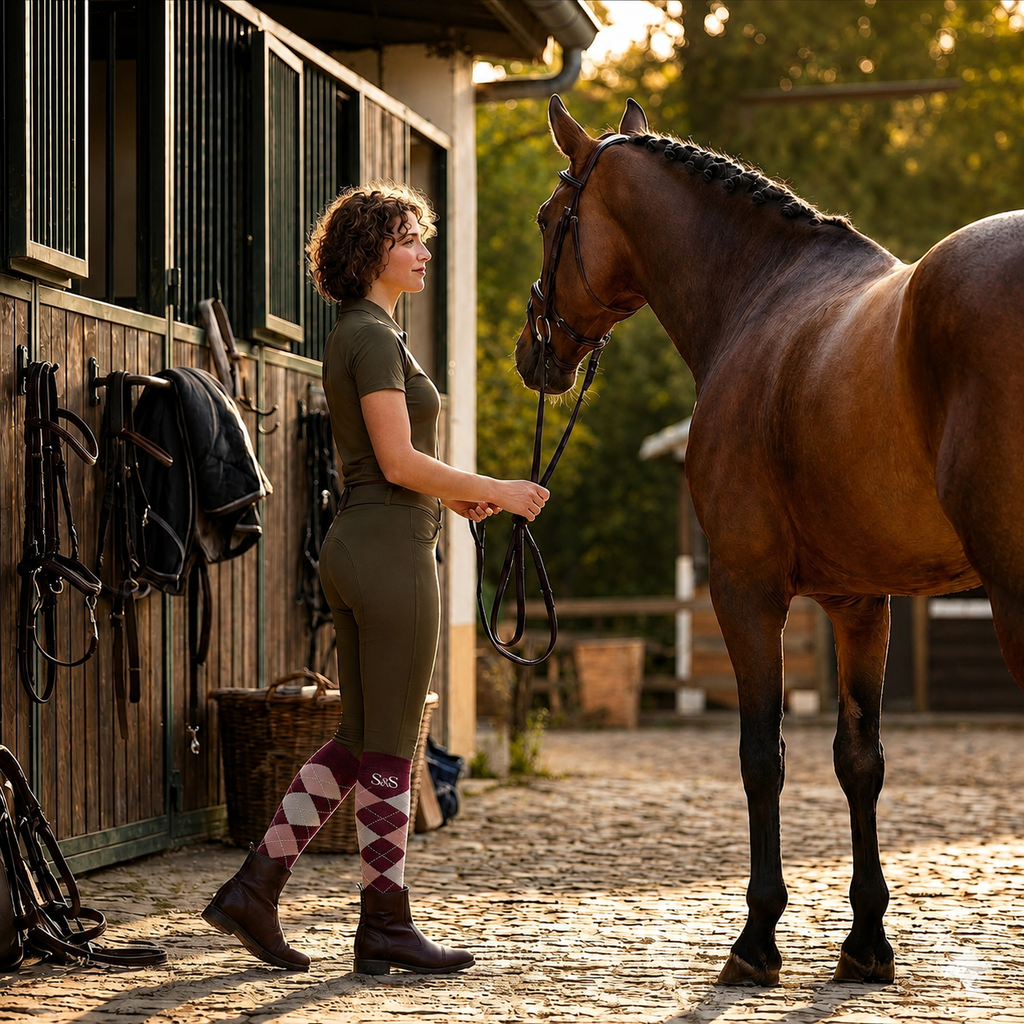 Equestrian sock