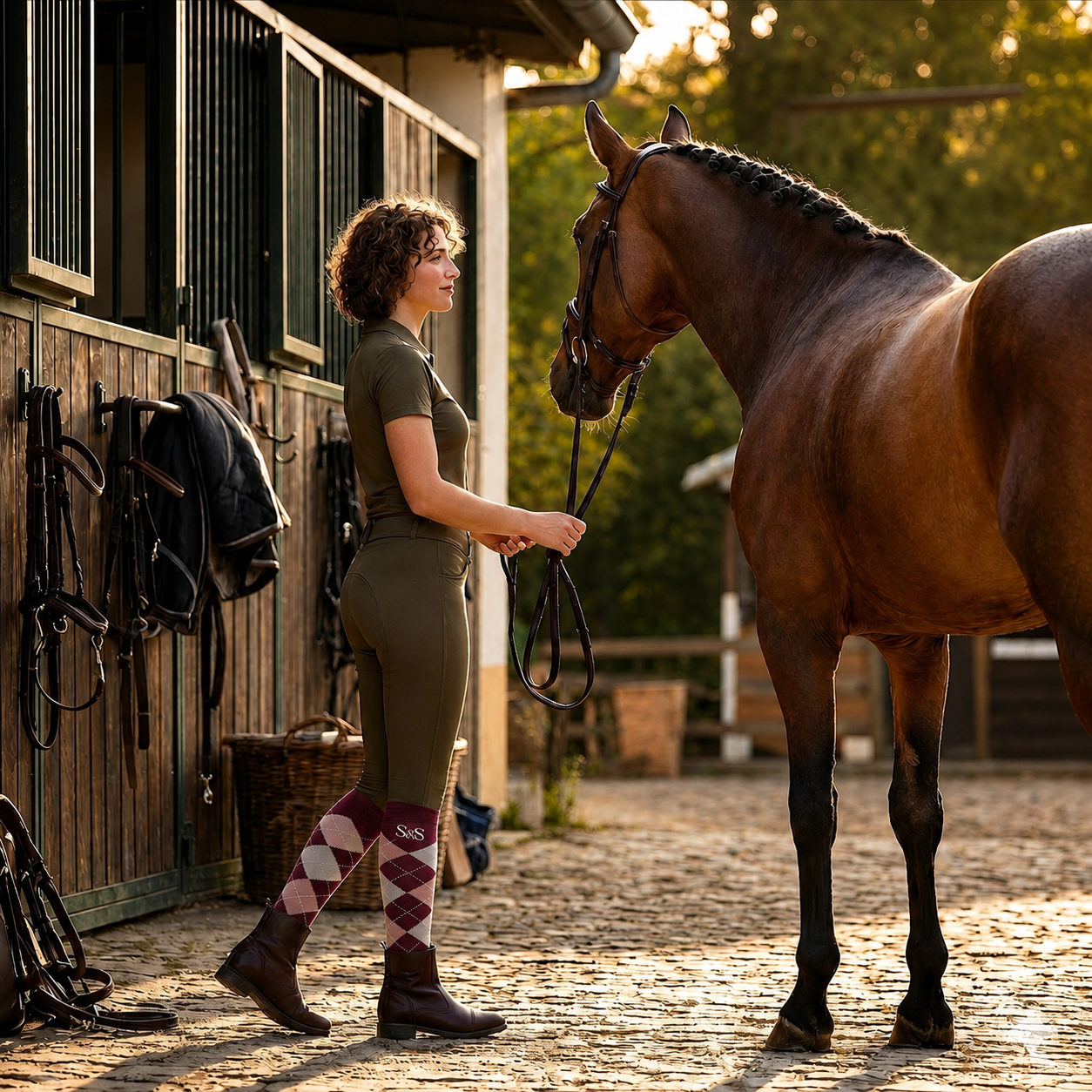 Equestrian sock