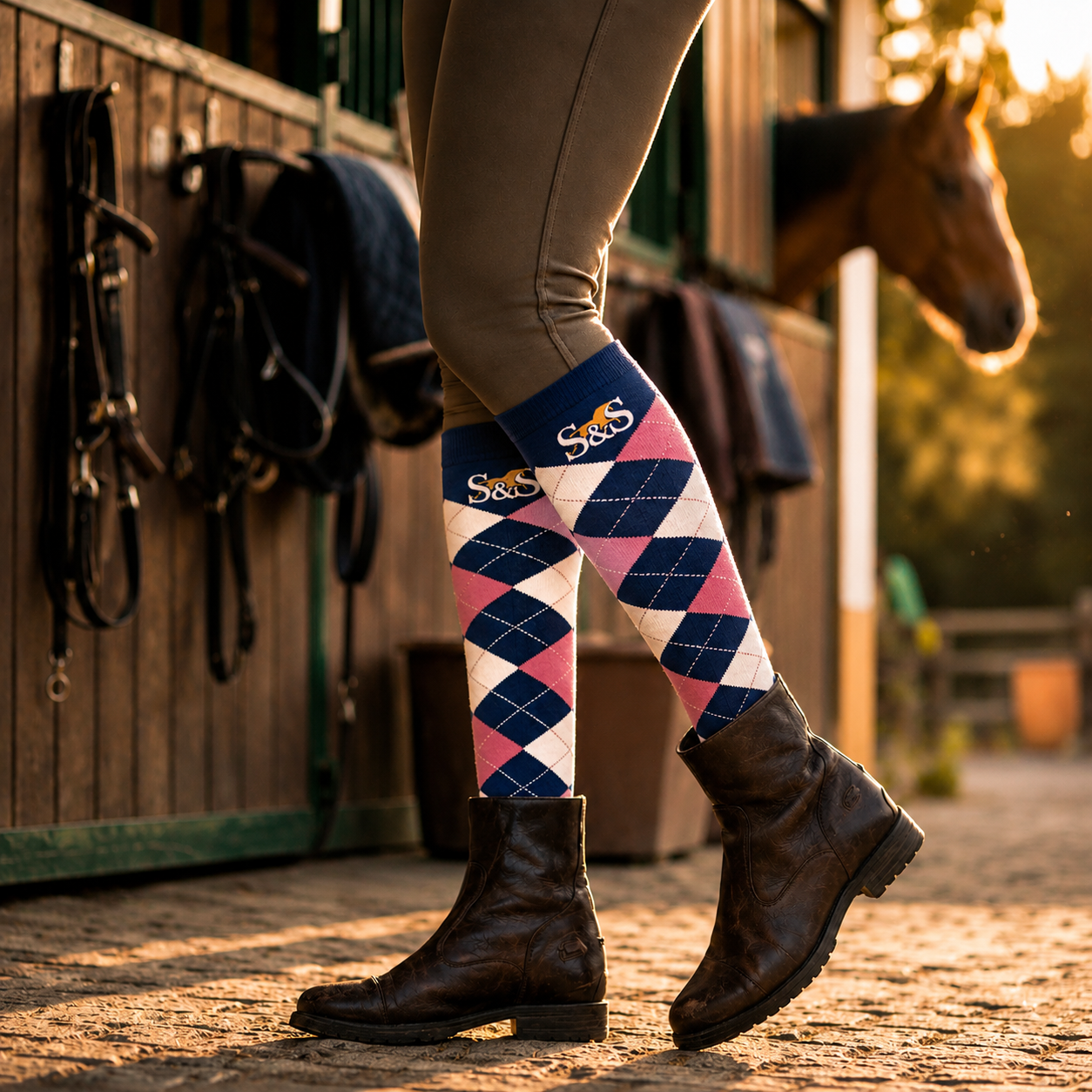 Equestrian sock