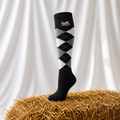 Equestrian Sock Preto