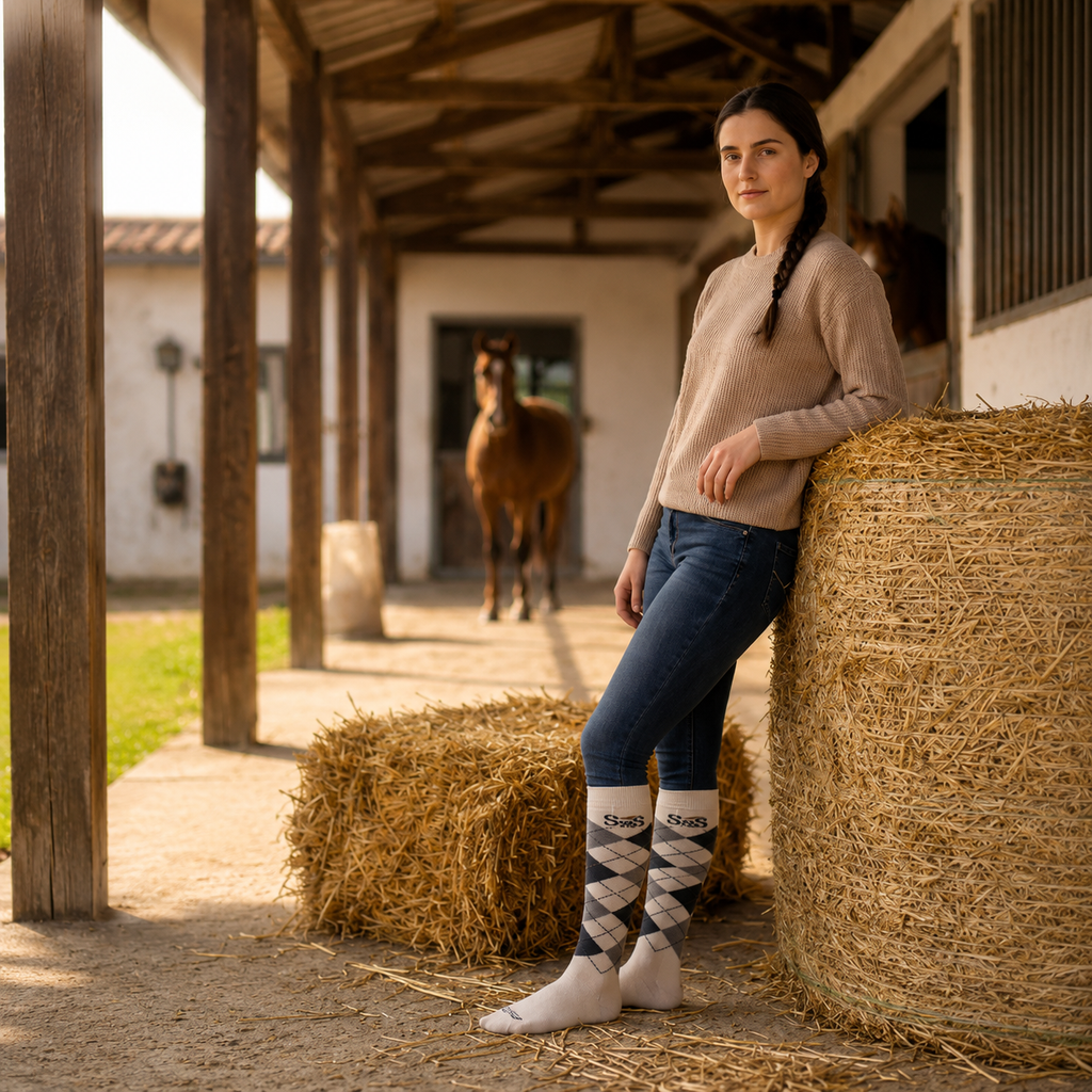 Equestrian socks