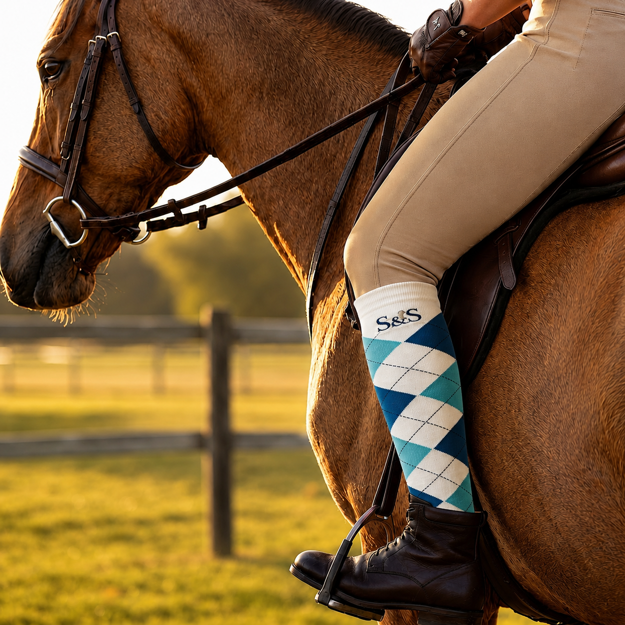 Equestrian Sock