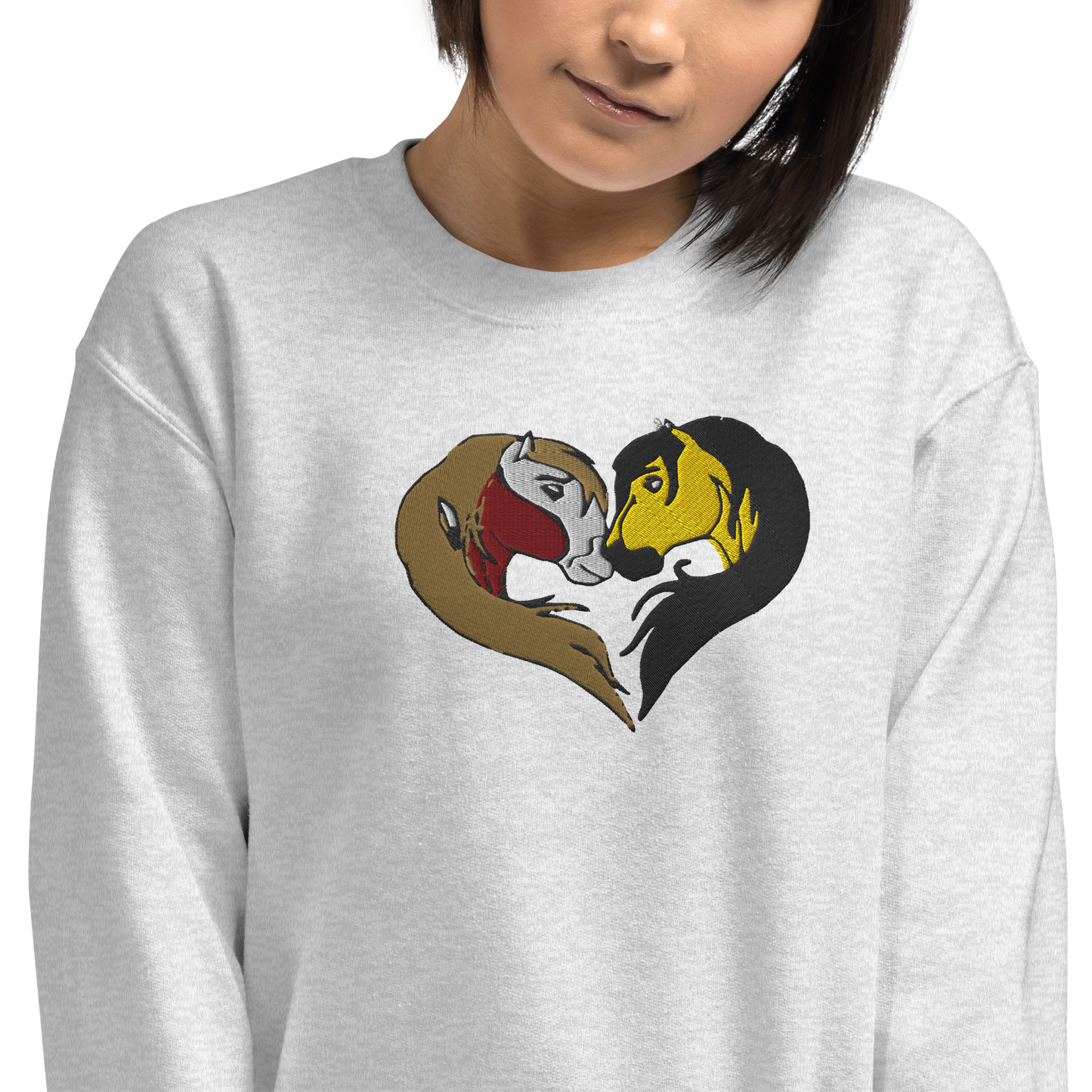 Spirit In Love with Rain Embroidery Sweatshirt