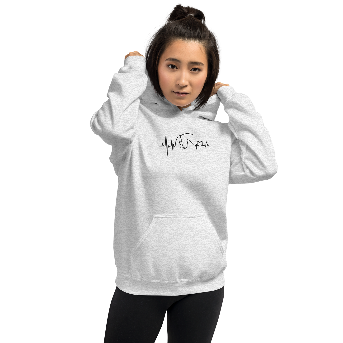 Heartbit Hoodie Gray